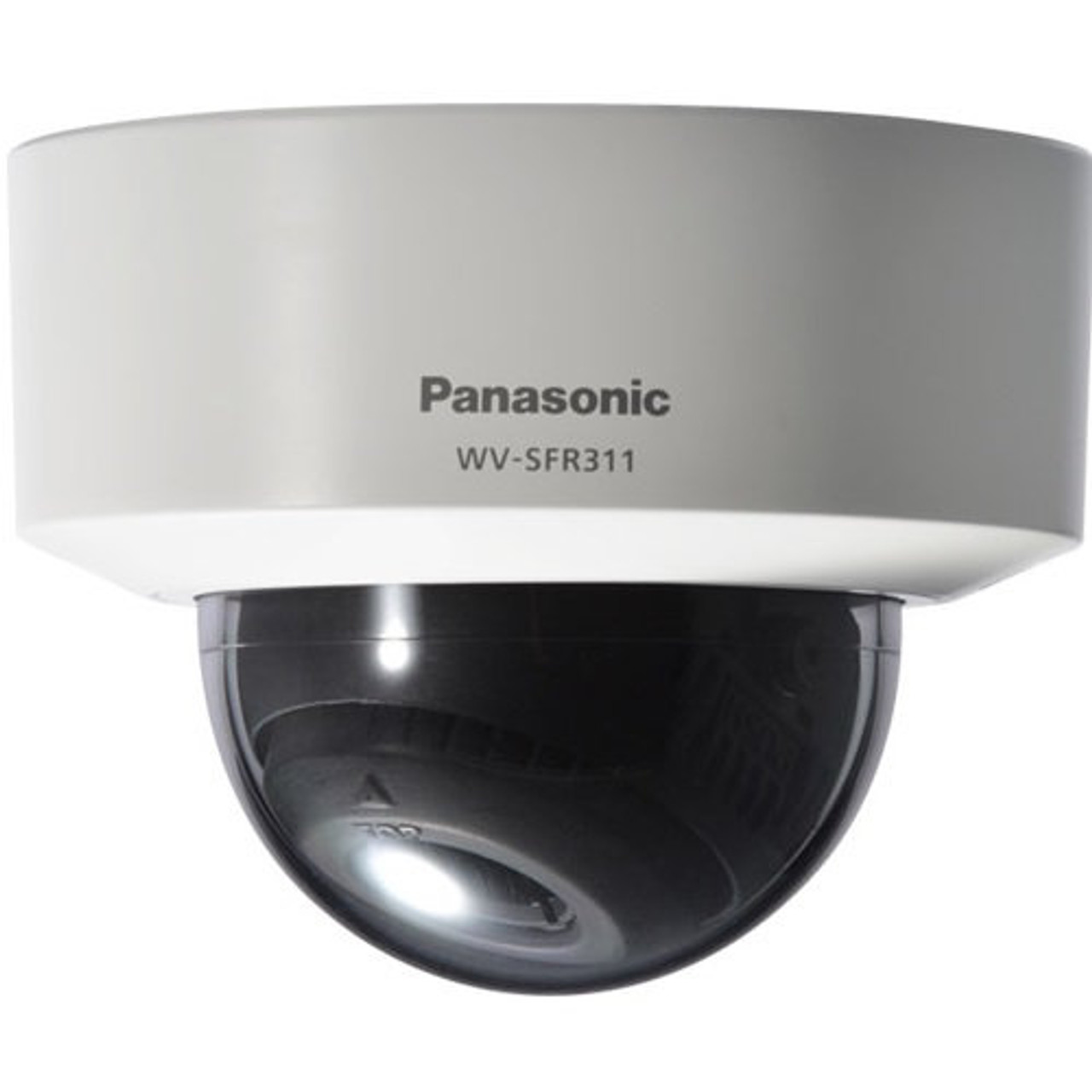 Panasonic WV-SFR311 Super Dynamic HD Vandal-Resistant PoE Dome IP Security  Camera - Auto Back Focus (Sail White)